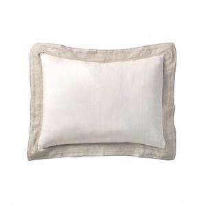 NEW ORCHIDS LUX HOME paloma sham set in dune